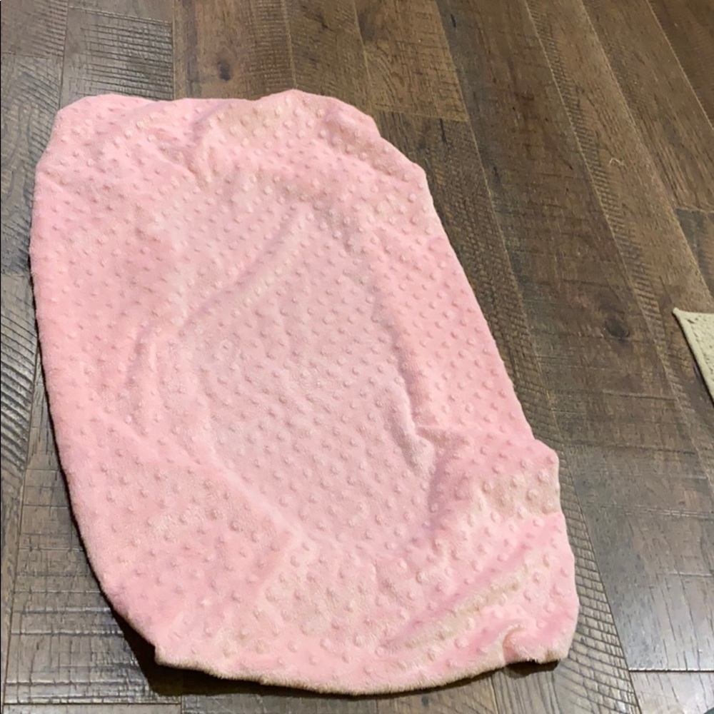 Pink Changing Pad Cover